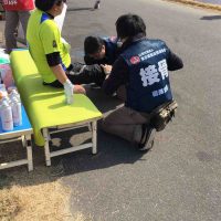 葛飾ランフェスタ救護の様子