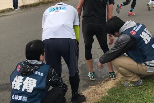 かつしかランフェスタ 2019 救護活動2